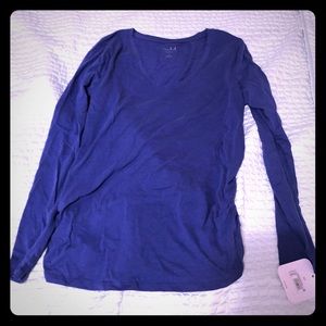 Long sleeve Maternity V neck